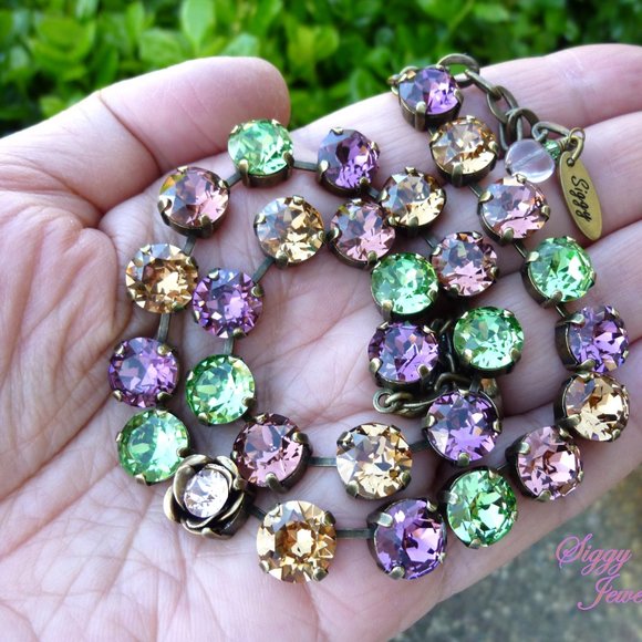 Swarovski Crystal Country Roads Necklace - Picture 9 of 9